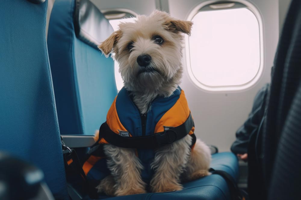 Volando con tu perro Consejos para viajar en avion